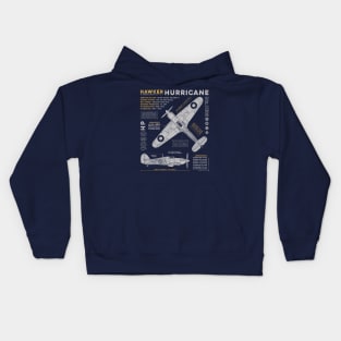 Hawker Hurricane Kids Hoodie